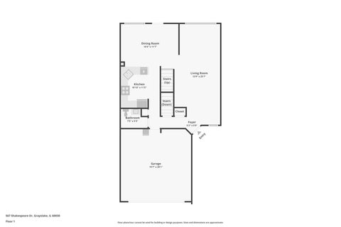 Tiny photo for 567 Shakespeare Drive, Grayslake, IL 60030 (MLS # 12738749)
