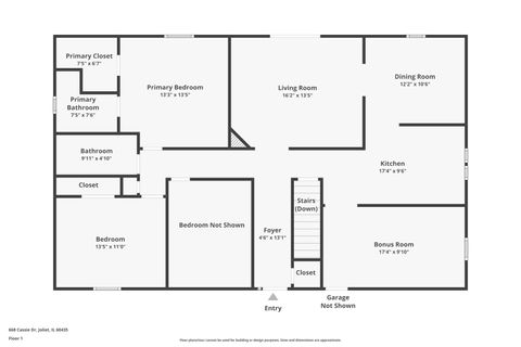 Tiny photo for 668 Cassie Drive, Joliet, IL 60435 (MLS # 12544361)
