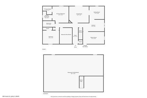 Tiny photo for 668 Cassie Drive, Joliet, IL 60435 (MLS # 12544361)