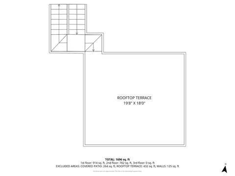 Tiny photo for 1113 W CHESTNUT Street #1E, Chicago, IL 60642 (MLS # 12639876)