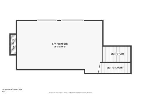 Tiny photo for 510 Dulles Road, Des Plaines, IL 60016 (MLS # 12474774)