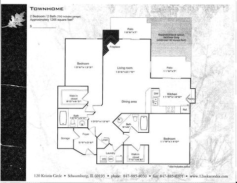 Tiny photo for 123 Willow Brook Court #3, Schaumburg, IL 60195 (MLS # 12456929)