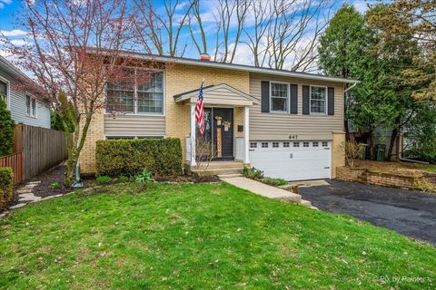 Photo of 647 N Ridgemoor Avenue, Mundelein, IL 60060 (MLS # 12617665)