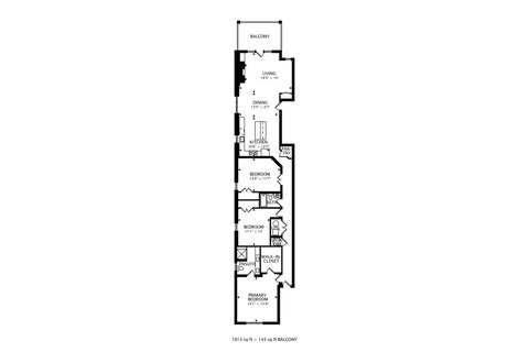 Tiny photo for 725 W Diversey Parkway #3W, Chicago, IL 60614 (MLS # 12791143)