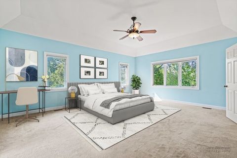 Tiny photo for 5420 Belmont Court, Libertyville, IL 60048 (MLS # 12457190)
