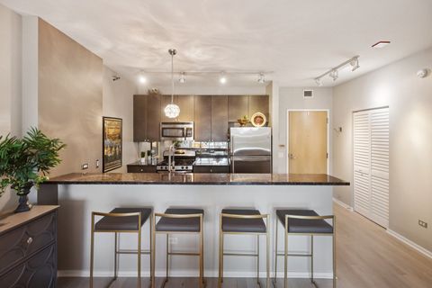 Tiny photo for 123 S Green Street #409B, Chicago, IL 60607 (MLS # 12487619)