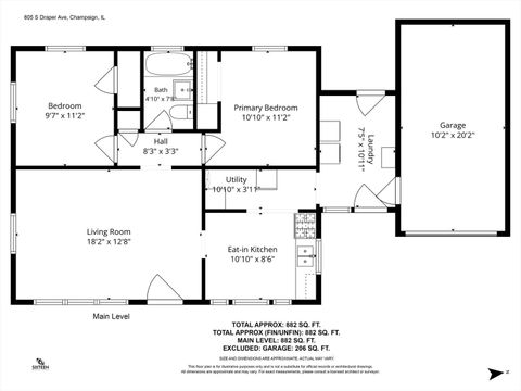 Tiny photo for 605 S Draper Avenue, Champaign, IL 61821 (MLS # 12690617)
