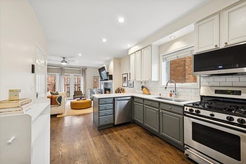 Tiny photo for 3619 N Damen Avenue #2, Chicago, IL 60618 (MLS # 12579633)