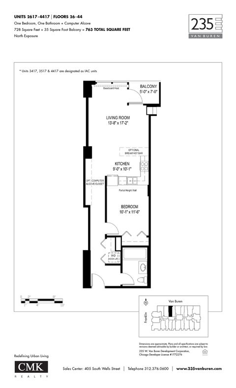 Tiny photo for 235 W Van Buren Street #3817, Chicago, IL 60607 (MLS # 12622262)