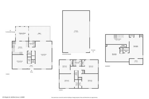 Tiny photo for 610 Maple Drive, Buffalo Grove, IL 60089 (MLS # 12519340)
