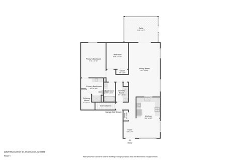 Tiny photo for 22829 W Jonathon Drive, Channahon, IL 60410 (MLS # 12613878)