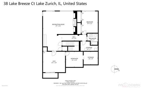 Tiny photo for 38 Lakebreeze Court #0, Lake Zurich, IL 60047 (MLS # 12700164)