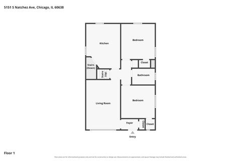 Tiny photo for 5151 S NATCHEZ Avenue, Chicago, IL 60638 (MLS # 12723243)