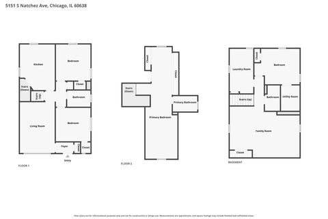 Tiny photo for 5151 S NATCHEZ Avenue, Chicago, IL 60638 (MLS # 12723243)
