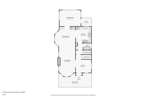Tiny photo for 515 N Elmwood Avenue, Oak Park, IL 60302 (MLS # 12627321)