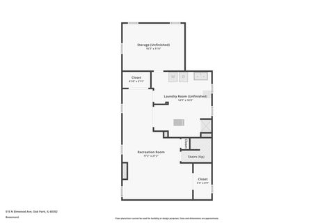 Tiny photo for 515 N Elmwood Avenue, Oak Park, IL 60302 (MLS # 12627321)