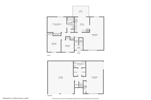 Tiny photo for 4485 BAYSIDE Circle, Hoffman Estates, IL 60192 (MLS # 12497294)