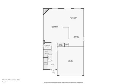 Tiny photo for 2814 140th Place, Blue Island, IL 60406 (MLS # 12621717)