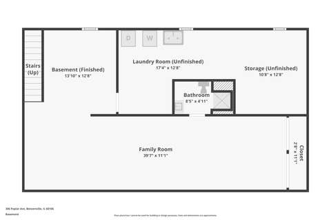 Tiny photo for 306 Poplar Avenue, Bensenville, IL 60106 (MLS # 12646926)