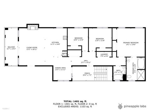 Tiny photo for 1532 W Wrightwood Avenue #2, Chicago, IL 60614 (MLS # 12460346)