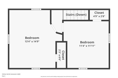 Tiny photo for 1525 Burr Oak Road, Homewood, IL 60430 (MLS # 12542662)