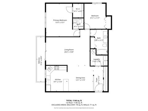Tiny photo for 9430 Greenbriar Drive #2H, Hickory Hills, IL 60457 (MLS # 12572403)