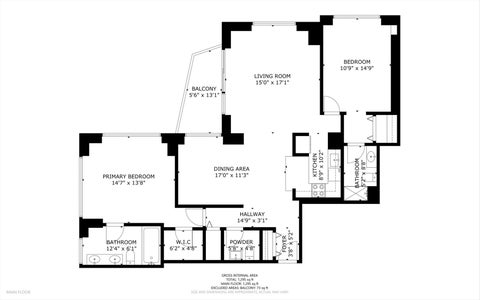 Tiny photo for 435 W Erie Street #801, Chicago, IL 60654 (MLS # 12772377)