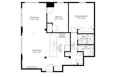 Tiny photo for 7240 Franklin Street #2A, Forest Park, IL 60130 (MLS # 12492679)