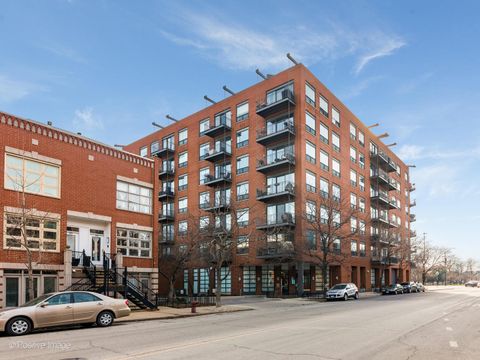 Photo of 859 W Erie Street #502, Chicago, IL 60642 (MLS # 12610886)