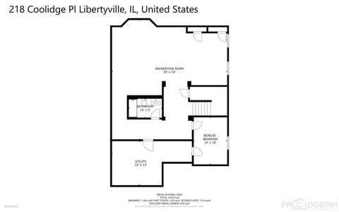 Tiny photo for 218 Coolidge Place, Libertyville, IL 60048 (MLS # 12567532)