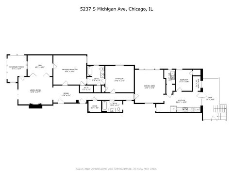 Tiny photo for 5237 S Michigan Avenue #1N, Chicago, IL 60615 (MLS # 12541349)