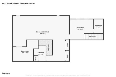 Tiny photo for 33147 N Lake Shore Drive, Grayslake, IL 60030 (MLS # 12791547)