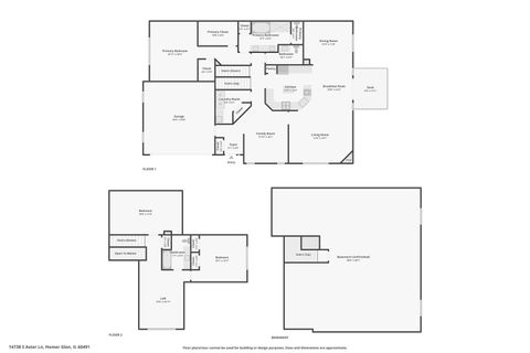 Tiny photo for 14738 S Aster Lane, Homer Glen, IL 60491 (MLS # 12563313)