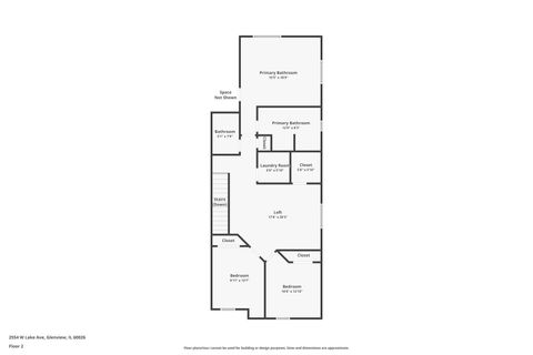 Tiny photo for 2554 W LAKE Avenue, Glenview, IL 60026 (MLS # 12491195)