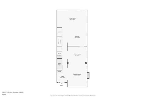 Tiny photo for 2554 W LAKE Avenue, Glenview, IL 60026 (MLS # 12491195)