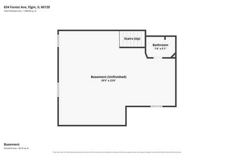 Tiny photo for 834 Forest Avenue, Elgin, IL 60120 (MLS # 12724020)