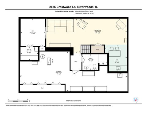 Tiny photo for 2655 Crestwood Lane, Riverwoods, IL 60015 (MLS # 12579832)