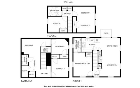 Tiny photo for 17855 Walter Street, Lansing, IL 60438 (MLS # 12585733)