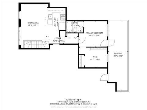 Tiny photo for 1947 N Whipple Street #1, Chicago, IL 60647 (MLS # 12576058)