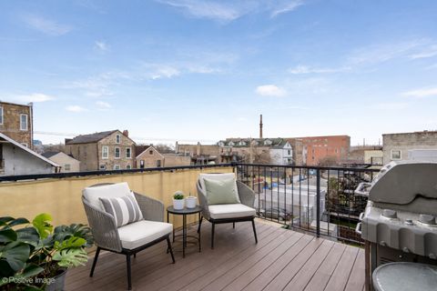 Tiny photo for 1907 S Allport Street #3, Chicago, IL 60608 (MLS # 12609373)