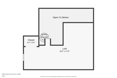 Tiny photo for 15850 Laramie Avenue #302, Oak Forest, IL 60452 (MLS # 12765141)