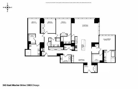 Tiny photo for 363 E Wacker Drive #1903, Chicago, IL 60601 (MLS # 12558524)