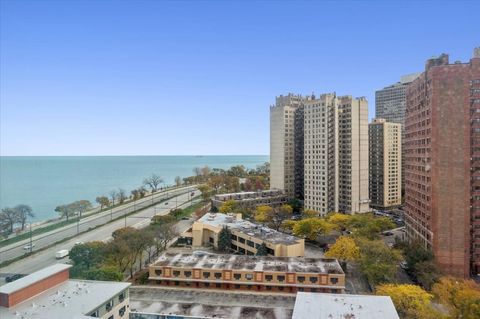 Tiny photo for 4800 S CHICAGO BEACH Drive #1407S, Chicago, IL 60615 (MLS # 12595296)