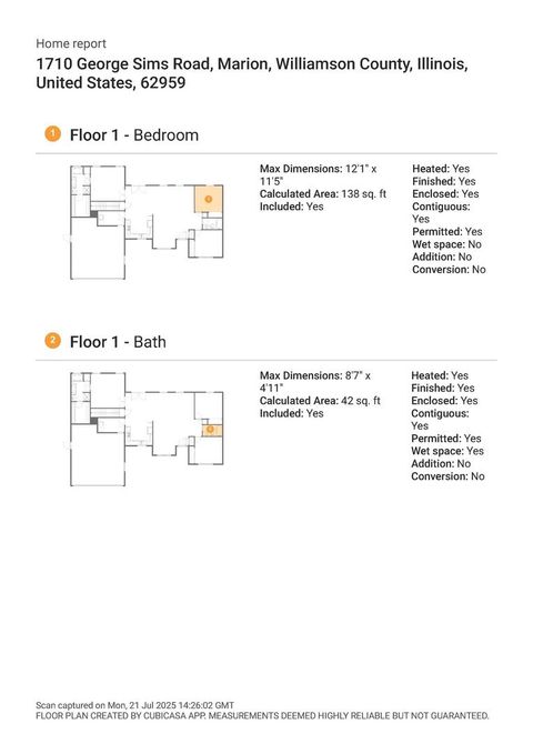 Tiny photo for 1710 George Sims Road, Marion, IL 62959 (MLS # EB458968)