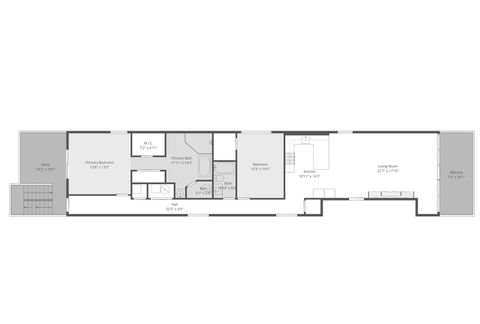 Tiny photo for 1857 N California Avenue #2, Chicago, IL 60647 (MLS # 12624038)