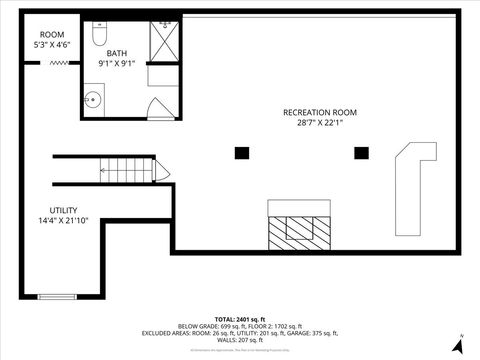 Tiny photo for 1237 Dover Lane, Elk Grove Village, IL 60007 (MLS # 12484020)