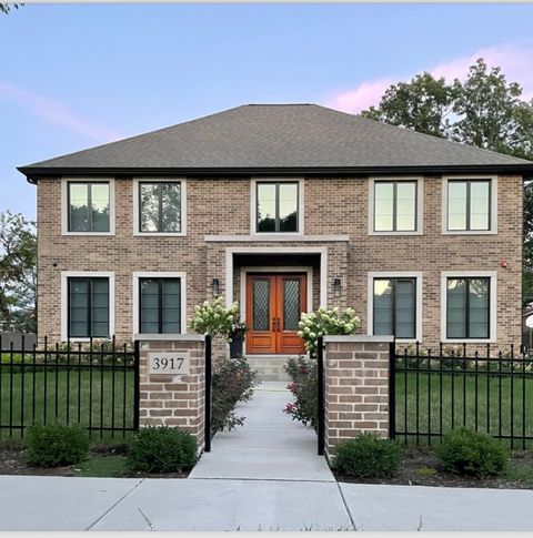 A home in Western Springs