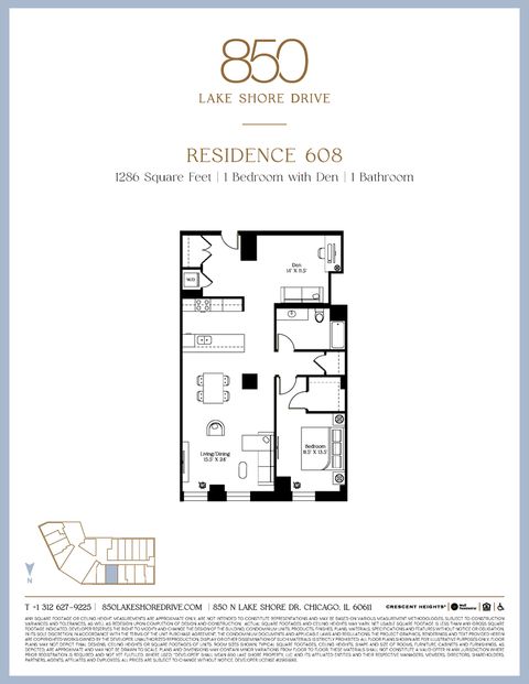 Tiny photo for 850 N Lake Shore Drive #608, Chicago, IL 60611 (MLS # 12530710)