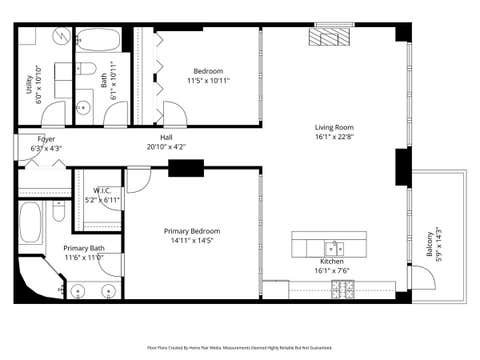 Tiny photo for 70 E 18th Street #2C, Chicago, IL 60616 (MLS # 12603820)