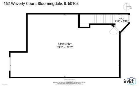 Tiny photo for 162 Waverly Court, Bloomingdale, IL 60108 (MLS # 12753931)
